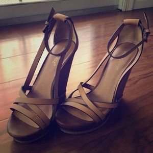 Brown Matisse Wedges